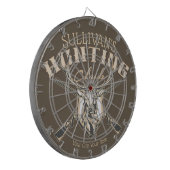 Persoonlijke Hunter NAME Deer Rifle Hunting Club Dartbord (Voorkant Links)