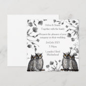 Persoonlijke Huwelijk Save The Date (Voorkant / Achterkant)