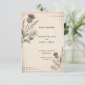 Persoonlijke huwelijksaankondiging 'Save the Date' Save The Date (Staand voorkant)