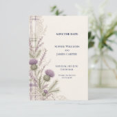 Persoonlijke huwelijksaankondiging 'Save the Date' Save The Date (Staand voorkant)