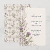 Persoonlijke huwelijksaankondiging 'Save the Date' Save The Date (Voorkant / Achterkant)