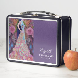 Persoonlijke huwelijksaanzoekdoos voor bruidsmeisj