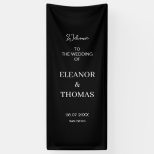 Persoonlijke huwelijksdecoratie, verlovingsfeest spandoek