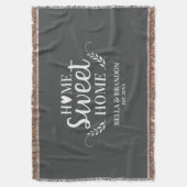 Persoonlijke huwelijksdeken voor koppels deken (Voorkant Verticaal)