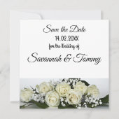 Persoonlijke huwelijksuitnodiging kaart (Voorkant)