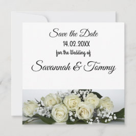 Persoonlijke huwelijksuitnodiging kaart