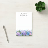 Persoonlijke Hydrangea Bloem Leraar Waardering Post-it® Notes (Kantoor)
