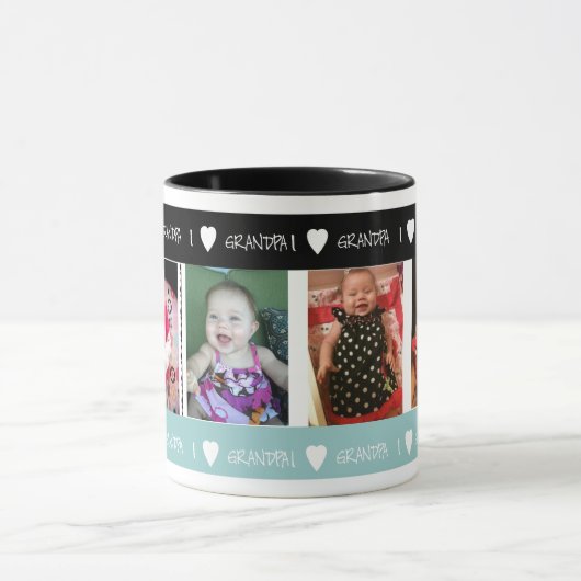 Persoonlijke I Love Grandpa Mok (Midden)