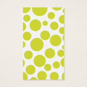 Persoonlijke Ice Cream Cone Cone Calling Label Cal Visitekaartjes (Achterkant)