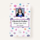 Persoonlijke ID-badge dubbelzijdig Badge (Voorkant)