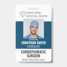 Persoonlijke ID-badge Ziekenhuis Naam werknemer Ma