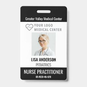 Persoonlijke ID-badge Ziekenhuis Naam werknemer Ma Badge