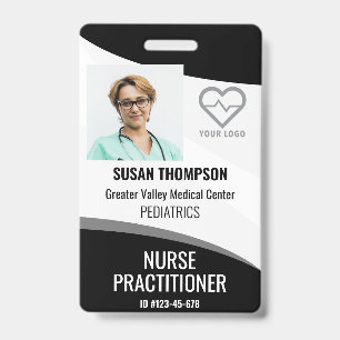 Persoonlijke ID-badge Ziekenhuis Werknemersnaam Ta Badge
