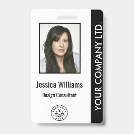 Persoonlijke ID-kaart voor werknemers in bedrijf z Badge