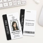 Persoonlijke ID-kaart voor werknemers in bedrijf z Badge<br><div class="desc">Pas deze professionele ID-badge van de werknemersfoto eenvoudig aan met uw aangepaste gegevens.</div>