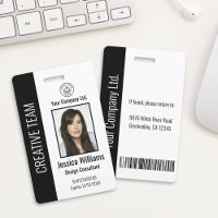 Persoonlijke ID-kaart voor werknemers in bedrijf z