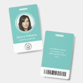 Persoonlijke ID-kaart voor zakelijke werknemers Bl Badge (Front & Back)