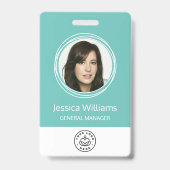 Persoonlijke ID-kaart voor zakelijke werknemers Bl Badge (Front)