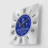 Persoonlijke ideeën over de dag van waardering van vierkante klok (Hoek)