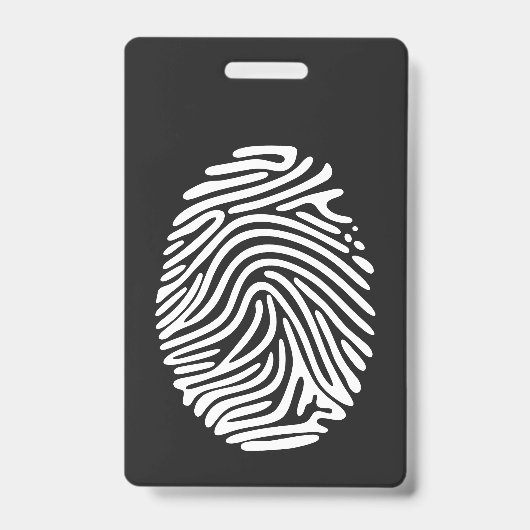 persoonlijke identiteit badge (Voorzijde)