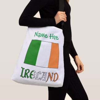 Persoonlijke Ierland Vlag Erfgoed Crossbody Tas