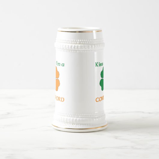 Persoonlijke Iers Kus Me Ik ben Comerford Bierpul (Center)