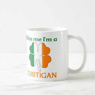 Persoonlijke Iers Kus me Ik ben Costigan Koffiemok