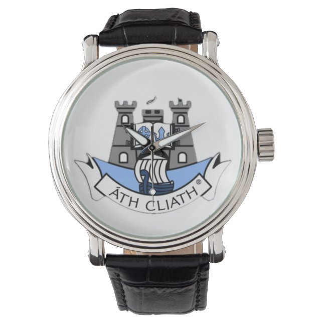 Persoonlijke Ierse County herenhorloges Co.Dublin. Horloge (Voorkant)