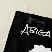 Persoonlijke Ierse Dancer Hard Shoe Dance Strandlaken (In situ)