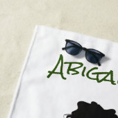 Persoonlijke Ierse Dancer Hard Shoe Dance Strandlaken (In situ)