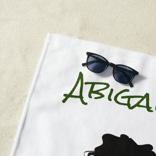 Persoonlijke Ierse Dancer Hard Shoe Dance Strandlaken (In situ)