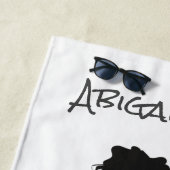 Persoonlijke Ierse Dancer Hard Shoe Dance Strandlaken (In situ)