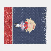 Persoonlijke Ierse dansbruid Soft Shoe Fleece Deken (Voorkant (Horizontaal))