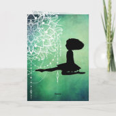 Persoonlijke Ierse dansdag Kaart (Achterkant)