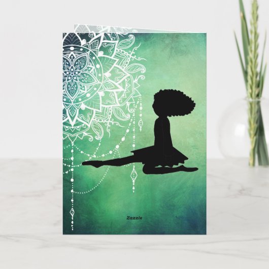 Persoonlijke Ierse dansdag Kaart (Achterkant)