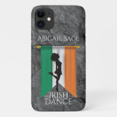 Persoonlijke Ierse danseres - vlag van Ierland Dan Case-Mate iPhone Case (Achterkant)
