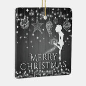 Persoonlijke Ierse dansfeest Keramisch Ornament (Rechts)