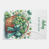 Persoonlijke Ierse Klaver Keukenhanddoeken (Horizontaal)