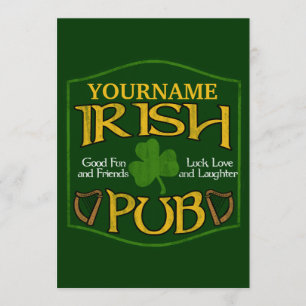 Persoonlijke Ierse pb-gebarentaal Kaart