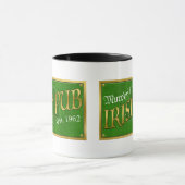 Persoonlijke Ierse pb-gebarentaal Mok (Midden)