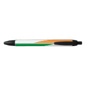 Persoonlijke Ierse pen, Ierse vlag, Ierland Zwarte Inkt Pen (Achterkant)