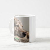 Persoonlijke Ierse Puppy Fotobeker Koffiemok (Voorkant links)