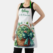 Persoonlijke Ierse Shamrocks Schort (Insitu)