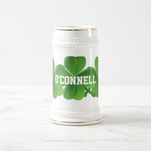Persoonlijke Ierse St Patrick's day Bierpul