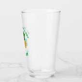 Persoonlijke Ierse St. Patrick's Day Glas (Links)