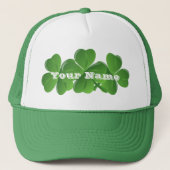 Persoonlijke Ierse St Patrick's day Trucker Pet (Voorkant)
