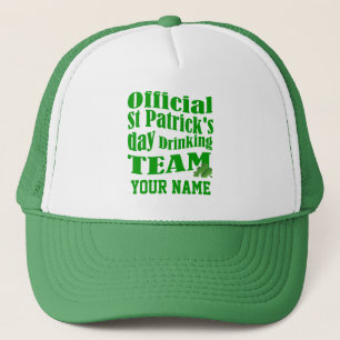 Persoonlijke Ierse St Patrick's day Trucker Pet