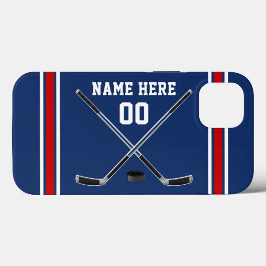 Persoonlijke ijs hockey telefoonhoezen, DOVE MERKE Case-Mate iPhone Case (Achterkant (horizontaal))