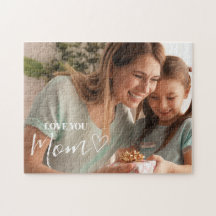 Persoonlijke 'Ik hou van jou mama' foto