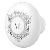 Persoonlijke illustratie keramische knop (Rechts)